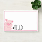 Cute Pig Post-it® Notes (Kantoor)