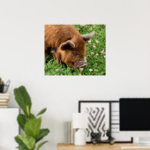 CUTE PIG POSTER (Thuiskantoor)