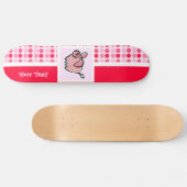 Cute Pig Skateboard (Horizontaal)