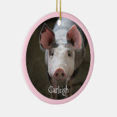 Cute Pig Specialized Ceramic Ornament (Rechts)