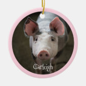 Cute Pig Specialized Ceramic Ornament (Voorkant)