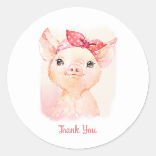 Cute Pig Stickers