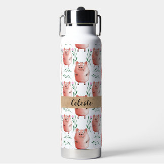 Cute Pig Water Bottle – Adorable Farm Animal Drink Waterfles