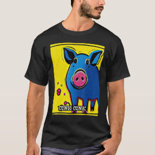 Cute Piggie Oink Oink 57 T-shirt
