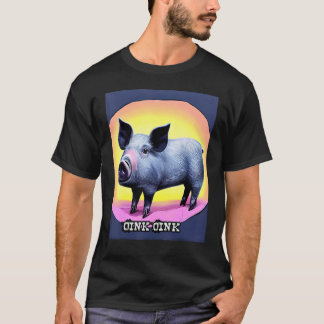 Cute Piggie Oink Oink_9 T-shirt