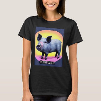 Cute Piggie Oink Oink_9 T-shirt