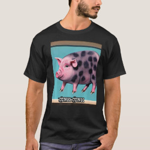 Cute Piggie Oink Oink Premium_6 T-shirt