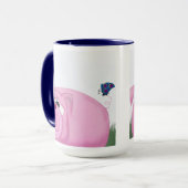 Cute Piglet Chumley and Beauful Friends Mok (Voorkant links)