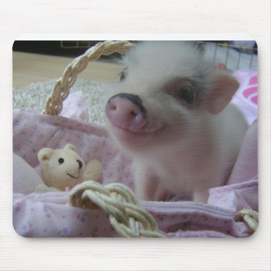 Cute Piglet Muismat (Voorkant)