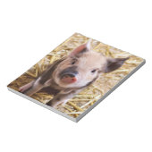 Cute Piglet Notitieblok (Gedraaid)