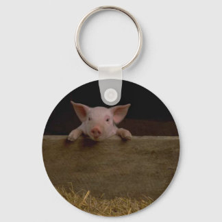 Cute Piglet Sleutelhanger