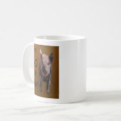Cute Piglet "Zeg nee tegen Bacon" Koffiemok (Voorkant links)