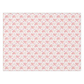 Cute PigPattern met glitter Hearts Tafelkleed (Voorkant (Horizontaal))