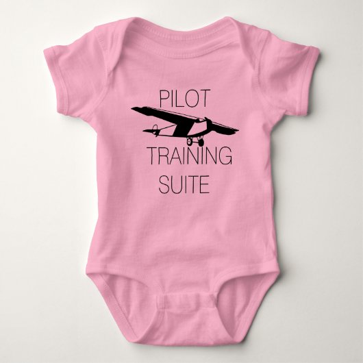 Cute Pilot-trainingssuite Romper (Voorkant)