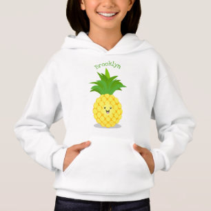Cute pineapple cartoon illustratie