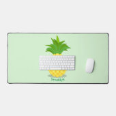 Cute pineapple cartoon illustratie bureaumat (Keyboard & Muis)
