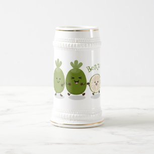 Cute pineapple guava feijoa cartoon bierpul