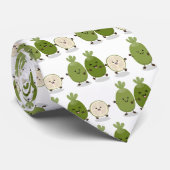 Cute pineapple guava feijoa cartoon stropdas (Opgerold)