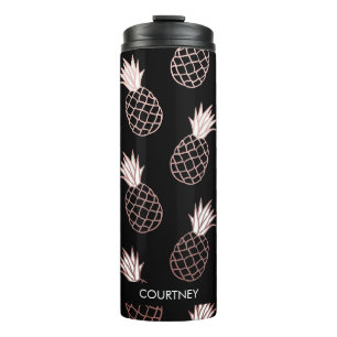 Cute Pineapple Pattern Thermosbeker