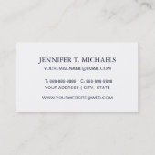 Cute Pineapple & Watermelon Doodle Pattern Visitekaartje (Achterkant)