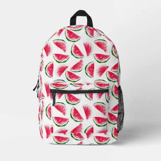 Cute Pineapple & Watermelon Pattern Bedrukte Rugzak (Voorkant)