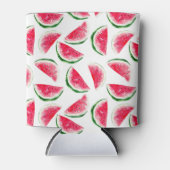 Cute Pineapple & Watermelon Pattern Blikjeskoeler (Voorkant)