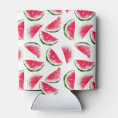 Cute Pineapple & Watermelon Pattern Blikjeskoeler (Achterkant)