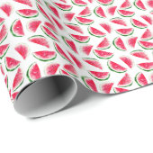 Cute Pineapple & Watermelon Pattern Cadeaupapier (Rol Hoek)