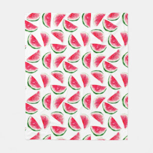 Cute Pineapple & Watermelon Pattern Fleece Deken