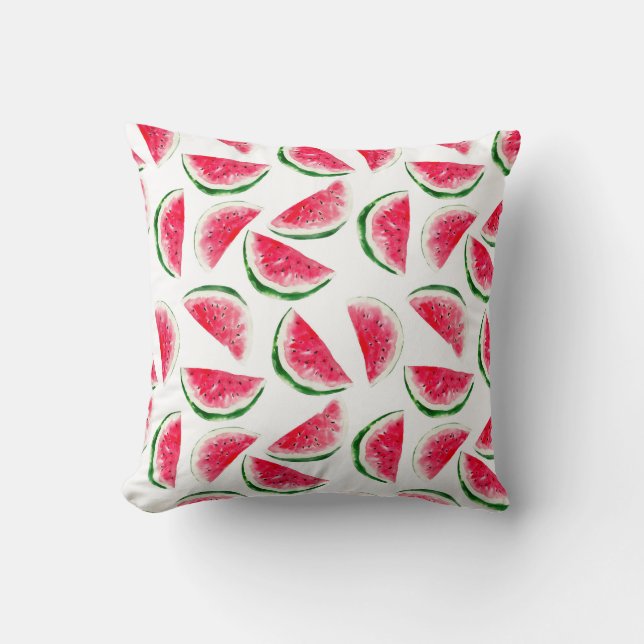 Cute Pineapple & Watermelon Pattern Kussen (Voorkant)