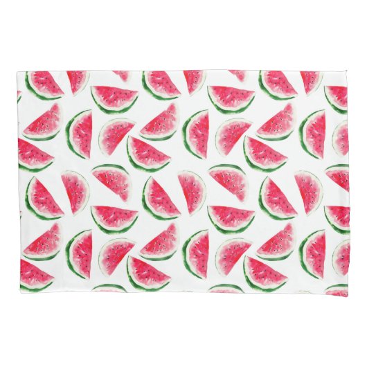 Cute Pineapple & Watermelon Pattern Kussensloop (Voorkant-Links)