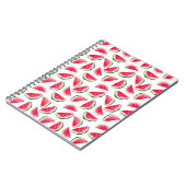 Cute Pineapple & Watermelon Pattern Notitieboek (Linkerzijde)