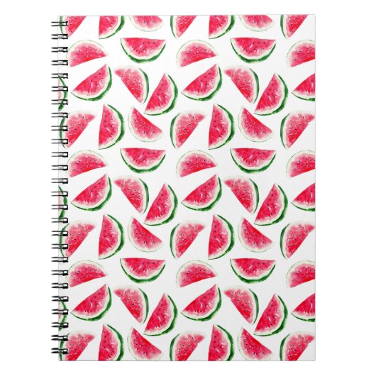 Cute Pineapple & Watermelon Pattern Notitieboek (Voorkant)
