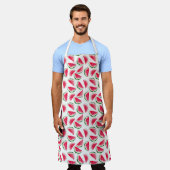 Cute Pineapple & Watermelon Pattern Schort (Gedragen)