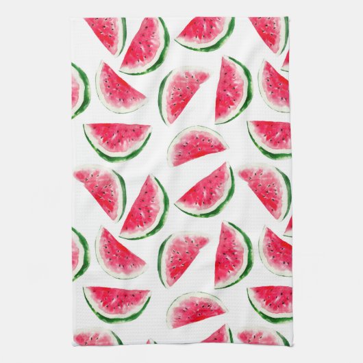 Cute Pineapple & Watermelon Pattern Theedoek (Verticaal)
