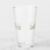 Cute Pineapple Welcome Waterverf Glass Glas (Links)