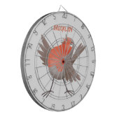 Cute-pingle cartoon dartbord (Voorkant Links)