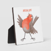 Cute-pingle cartoon fotoplaat (Voorkant)