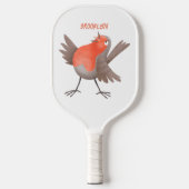Cute-pingle cartoon pickleball paddle (Voorkant)