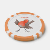 Cute-pingle cartoon poker chips (Enkel)