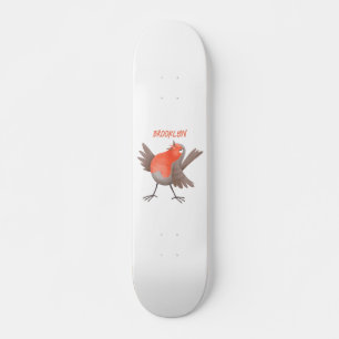 Cute-pingle cartoon skateboard