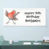 Cute-pingle cartoon spandoek (Beurs)