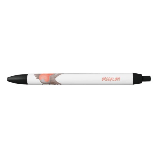 Cute-pingle cartoon zwarte inkt pen (Voorkant)