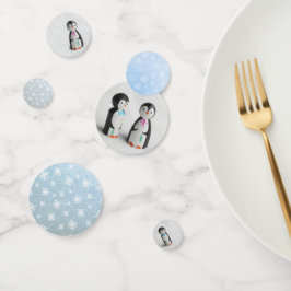 Cute Pinguïn Feestje Confetti