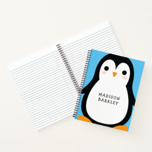 Cute Pinguïn Kinderen Notitieboek
