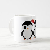 Cute pinguin paren mok (Voorkant links)