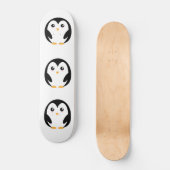 Cute pinguin skateboard (Voorkant)