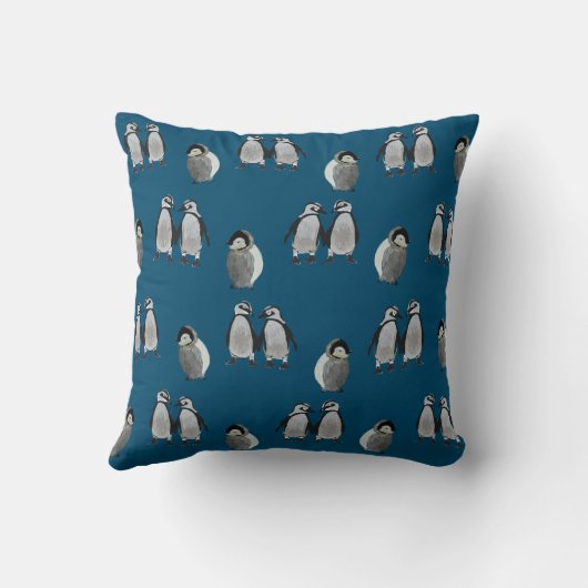 Cute pinguins kussen (Achterkant)