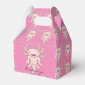 Cute Pink Axolotl Thunder_Cove Bedankdoosjes (Voorkant Zijde)