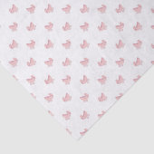 Cute Pink Baby Buggy Pattern Tissuepapier (Detail)